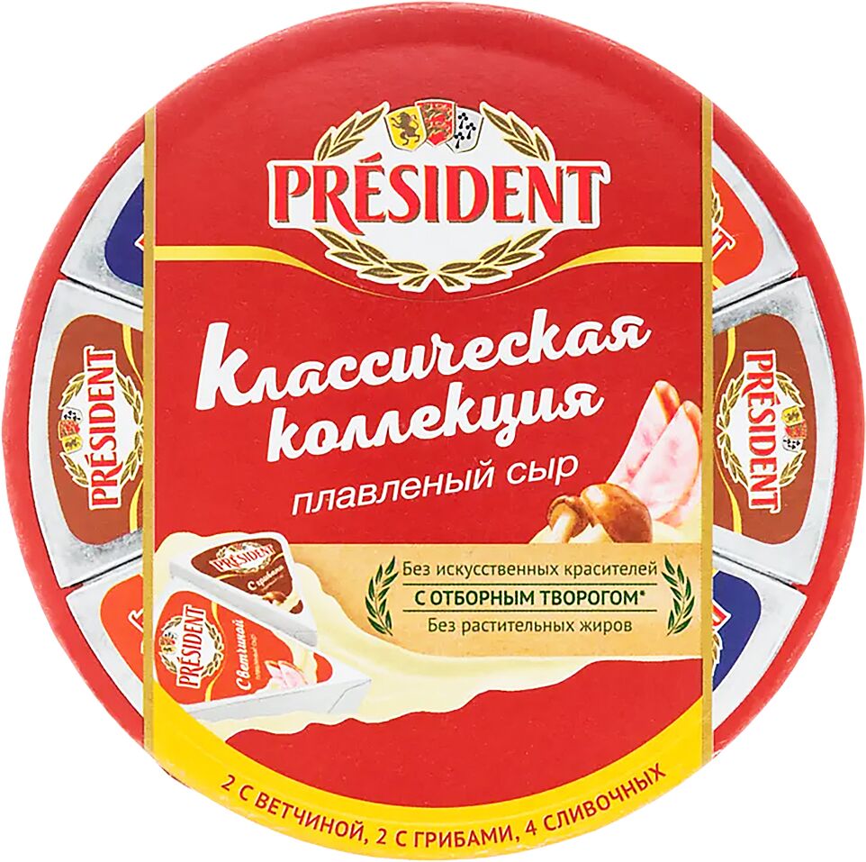 Processed cheese "President" 140g
