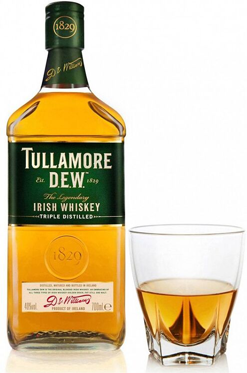 Whiskey "Tullamore D.E.W." 0.7l