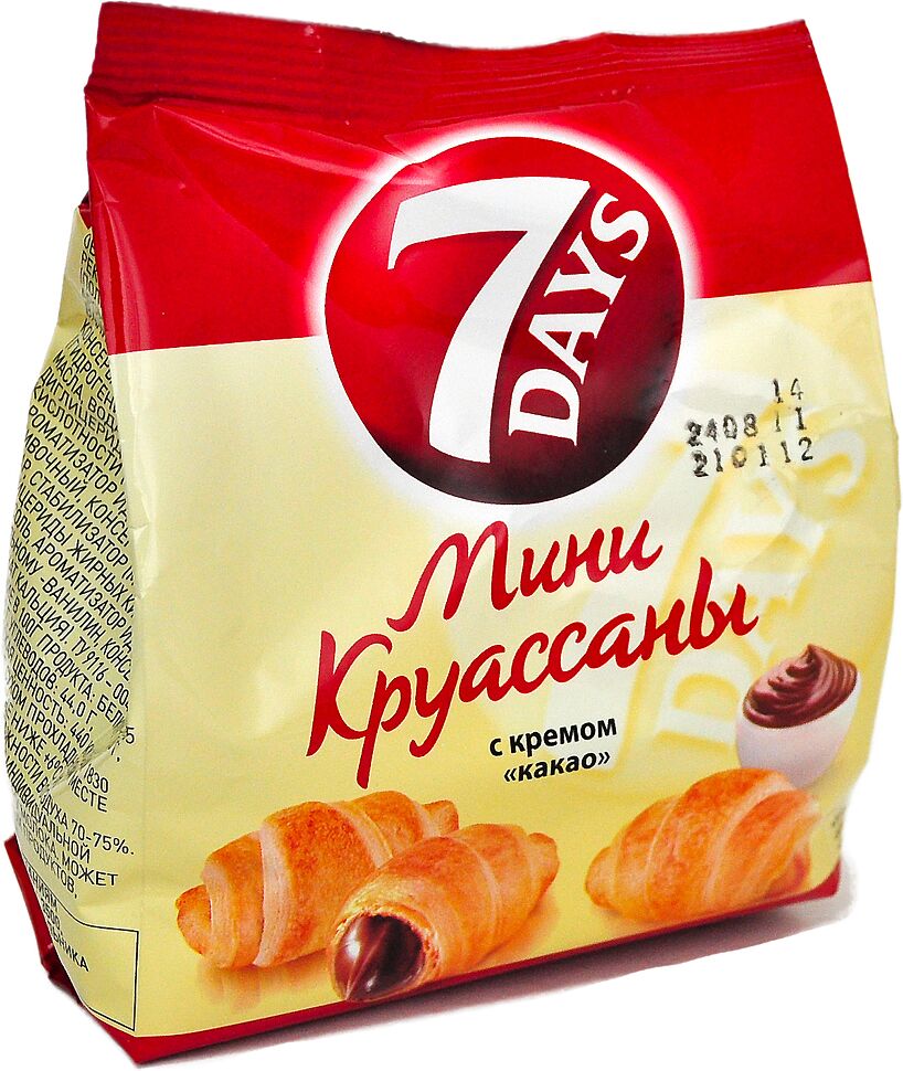 Mini croissant with cocoa filling "7 Days" 65g 