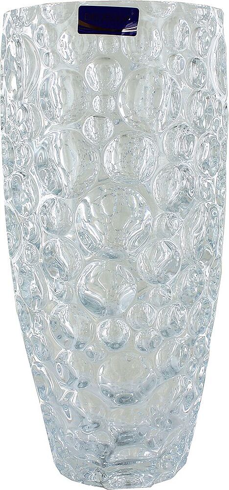 Glass flower vase "Delisoga" 