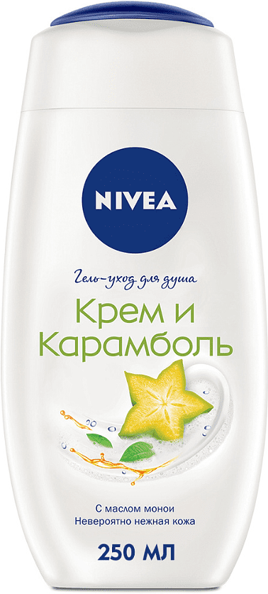 Shower cream-gel  "Nivea  Free Time" 250ml