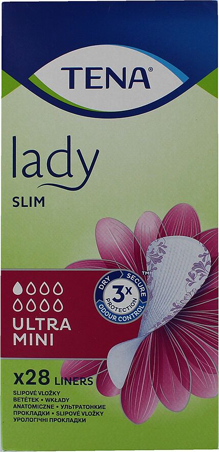 Ежедневные прокладки "Tena Lady Slim Ultra Mini" 28шт