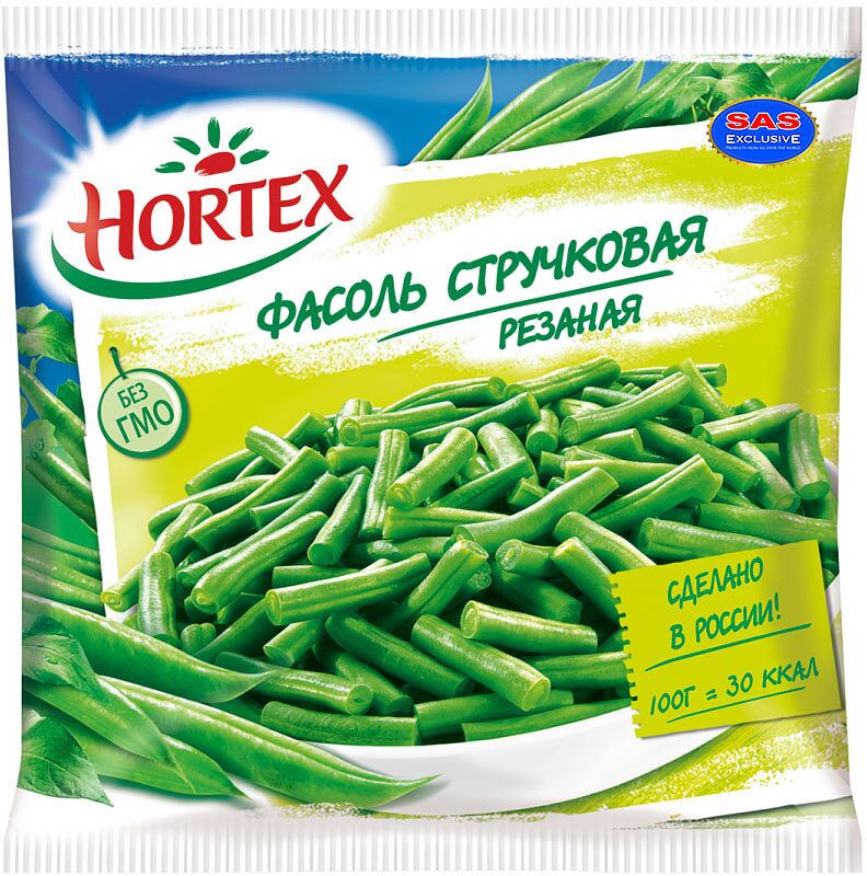 Frozen green beans "Hortex"  400g