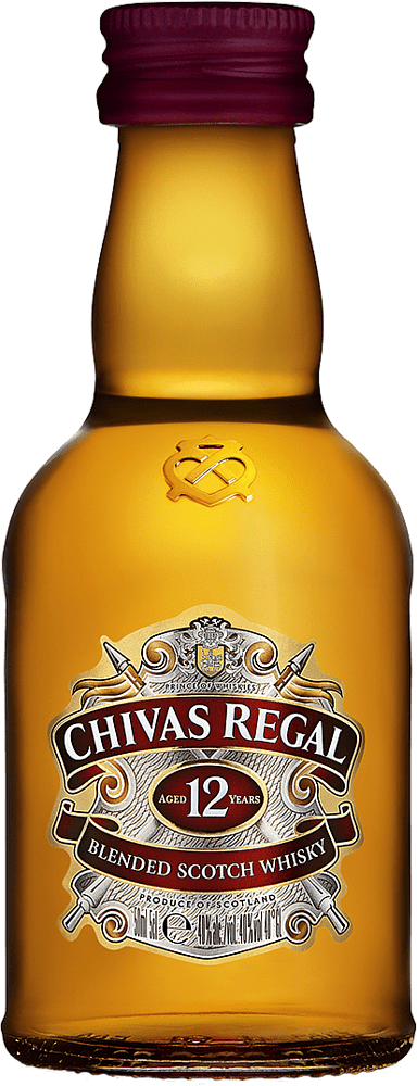 Виски "Chivas Regal 12" 0.05л 