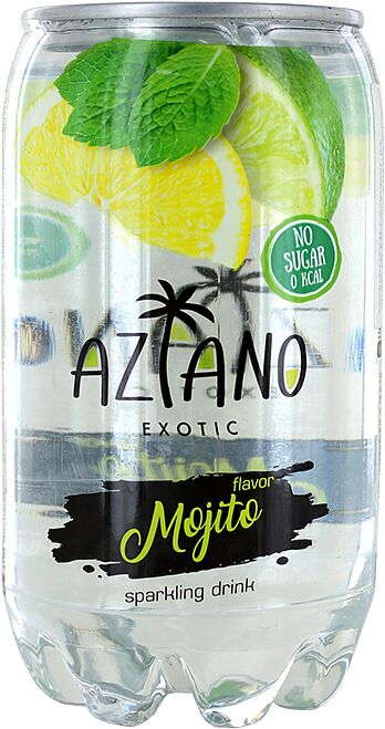 Carbonated cocktail "Aziano" 350ml Mojito