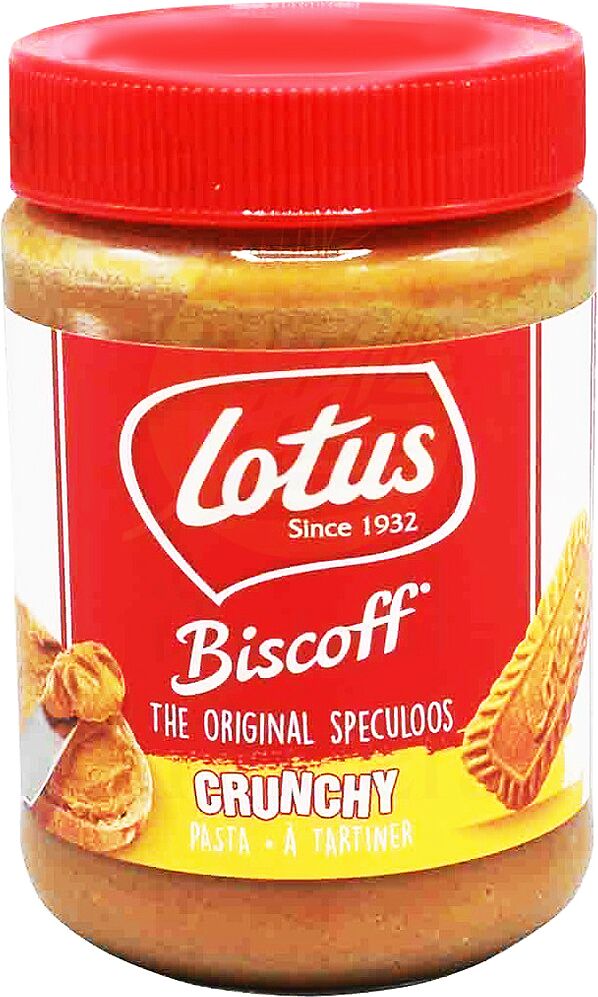 Cookie cream "Lotus Biscoff Crunchy" 400g