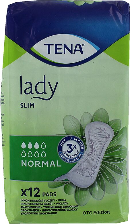 Прокладки "Tena Lady Slim Normal" 12 шт