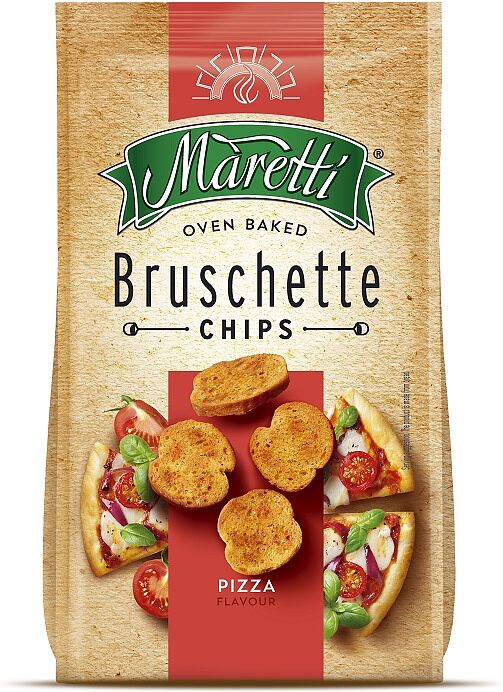 Crackers-bruschette "Maretti" 70g Pizza