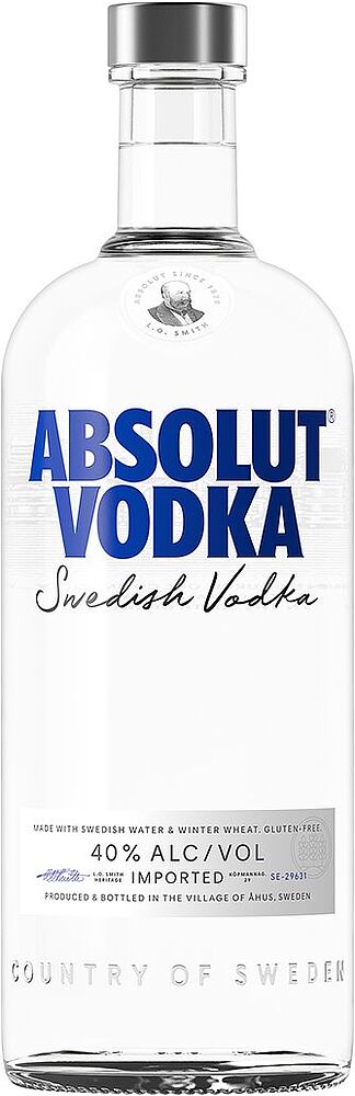 Vodka "Absolut" 1l  