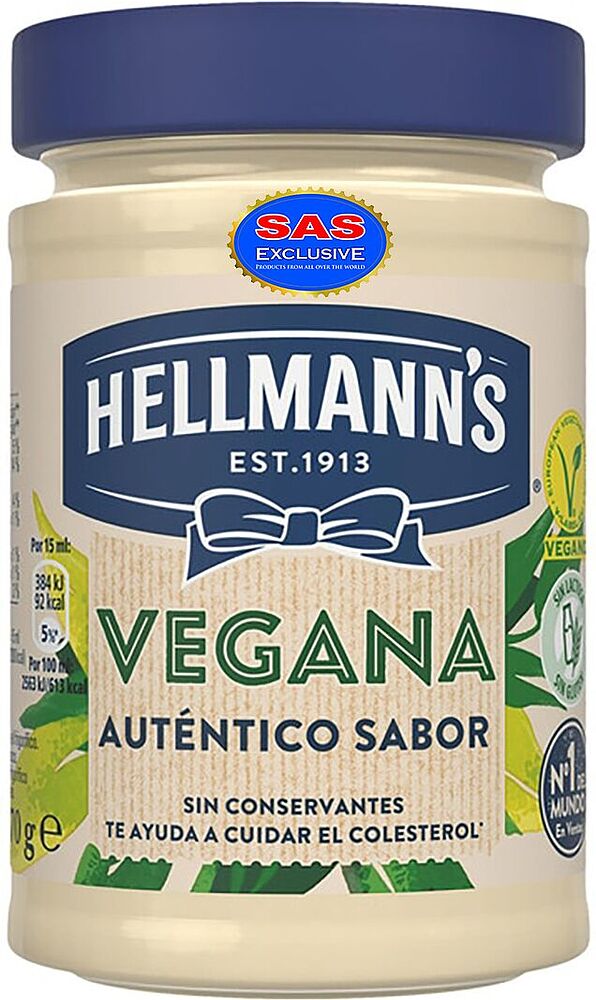 Vegan mayonnaise "Hellmann's" 280ml