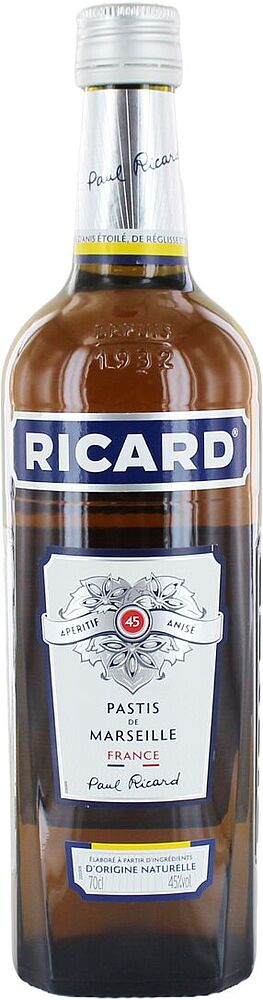 Напиток алкогольный "Ricard" 0.7л