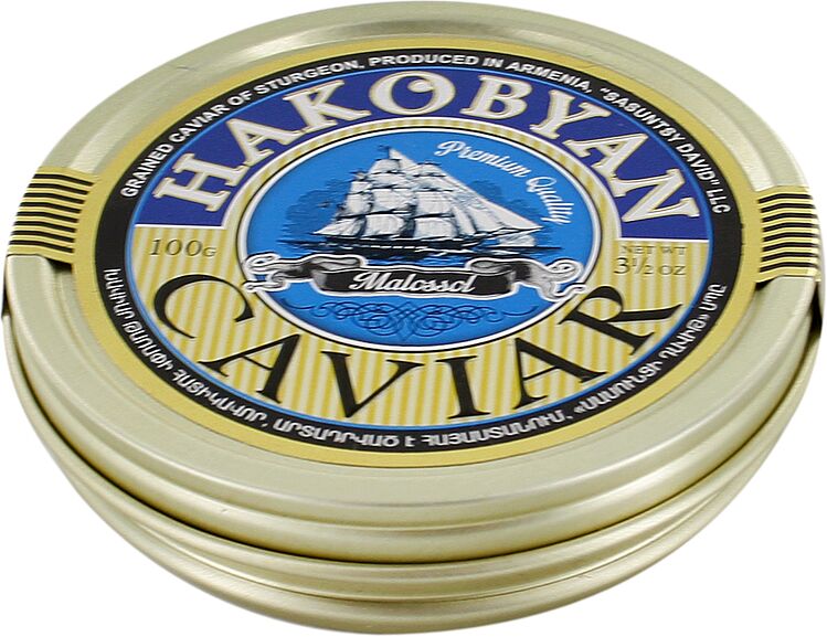 Black caviar "Hakobyan" 100g