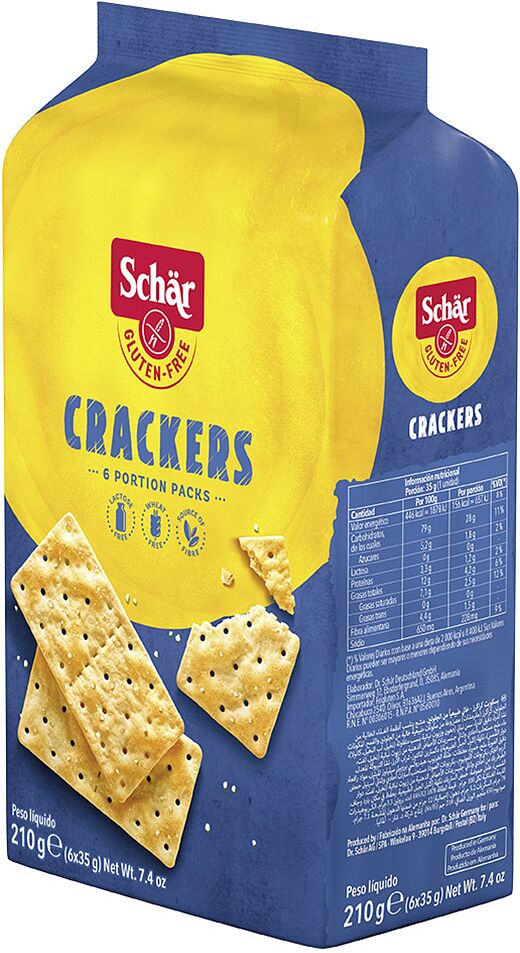 Crackers "Schar" 210g