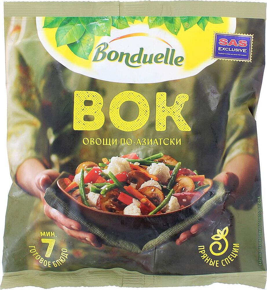 Frozen wok vegetables "Bonduelle" 400g