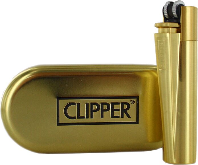 Зажигалка "Clipper Gold"