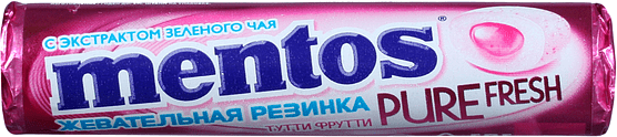 Chewing gum "Mentos" 15.5g Tutti Frutti