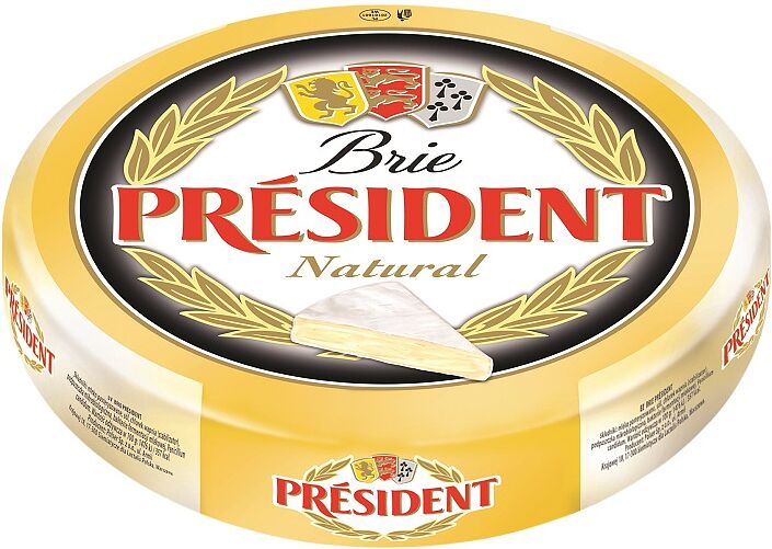 Сыр бри "President Brie"  жирность: 60%