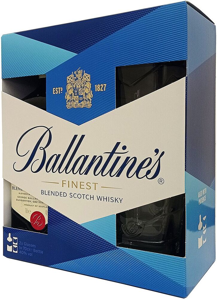 Whiskey "Ballantine's Finest" 0.7l 