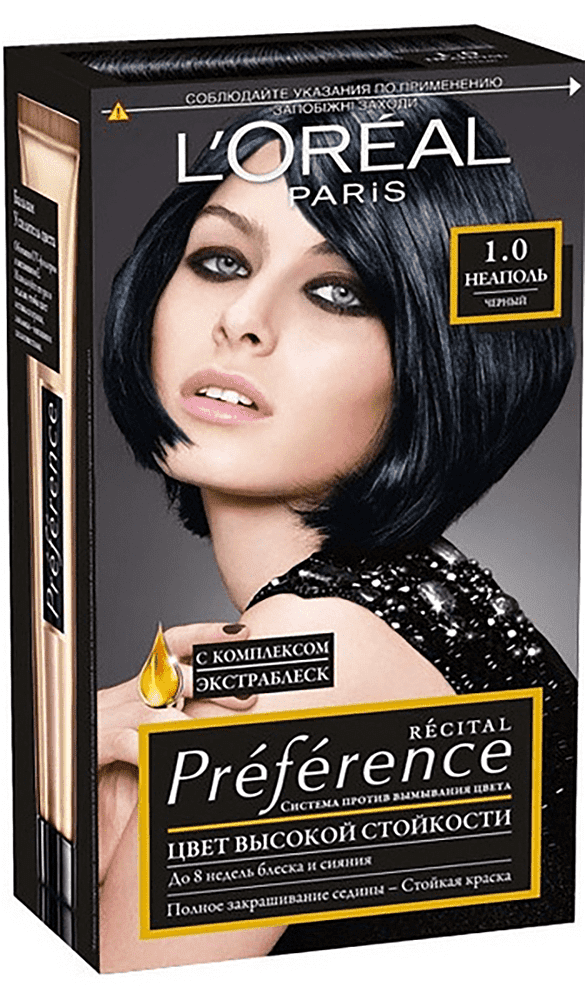 Hair dye "L'Oreal Paris Récital Preference"  №1.0 