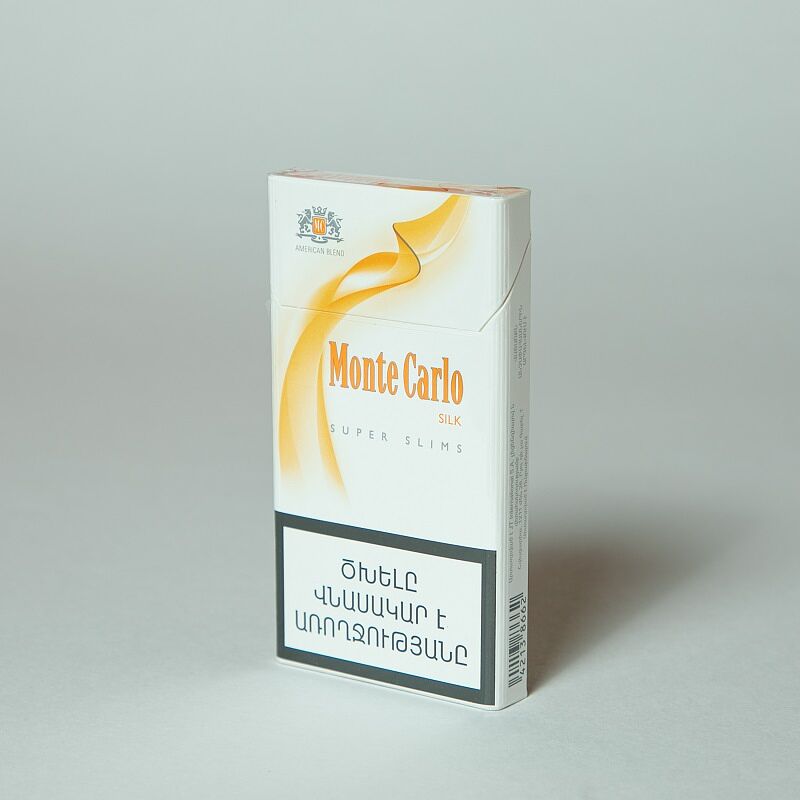Сигареты "Monte Carlo Super Slims Silk"