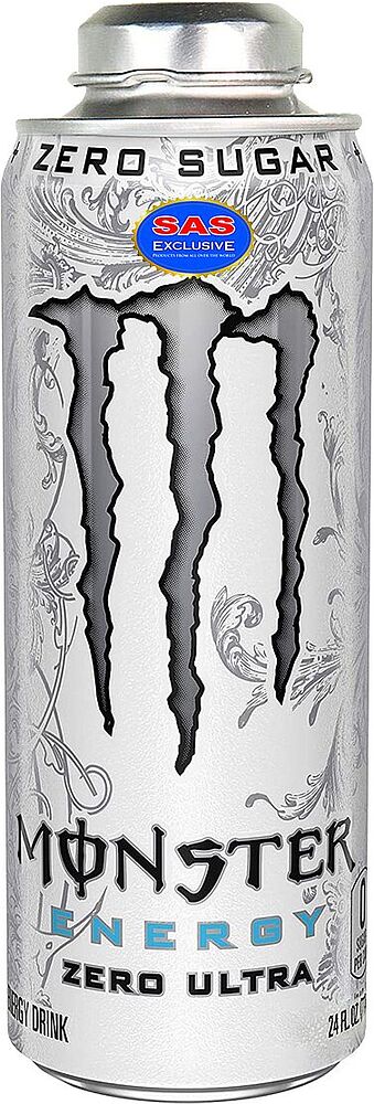 Energy carbonated drink "Monster Energy Zero Ultra" 710ml
