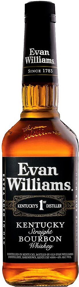 Виски "Evan Williams" 0.7л