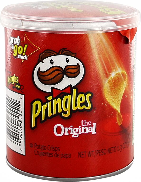 Չիպս կարտոֆիլի «Pringles» 40գ 