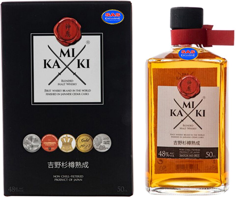 Whiskey "Kamiki" 0.5l
