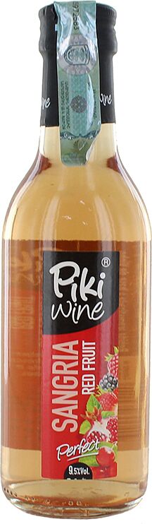 Сангрия "Piki Wine Sangria Red Fruit" 0.25л