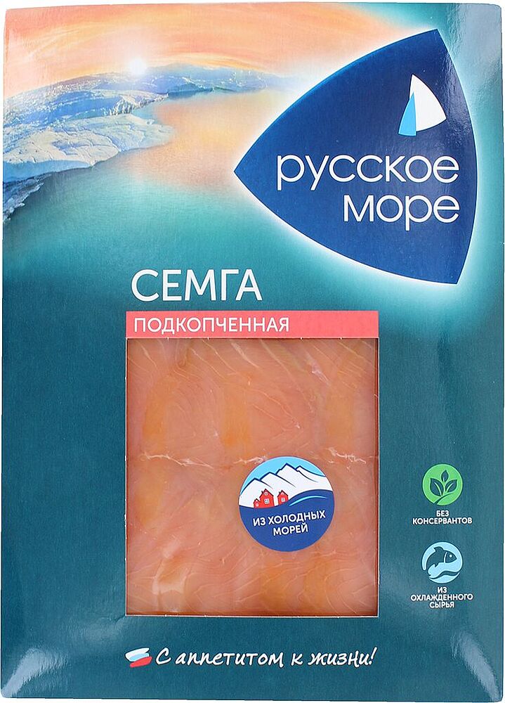 Lightly salted salmon "Russkoe More" 120g 