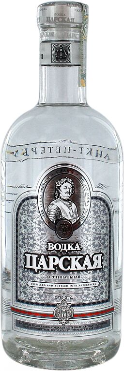 Vodka "Czar's Original" 0.7l 
