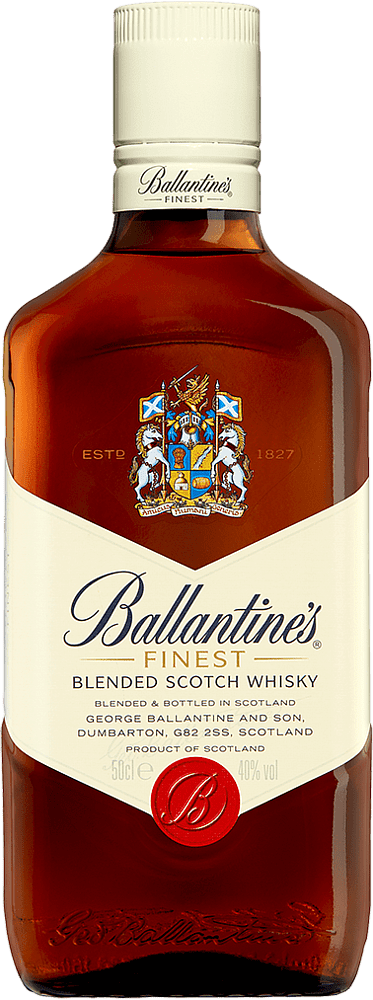 Whiskey "Ballantine's Finest 3" 0.5l 