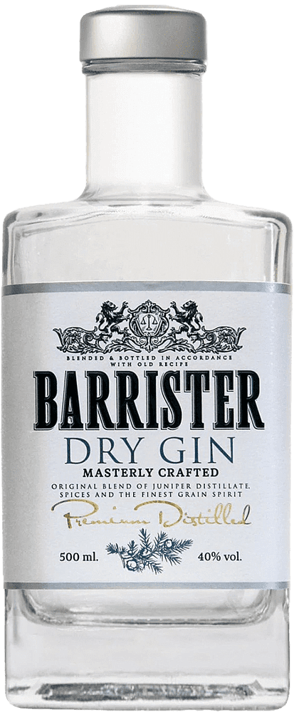 Gin "Barrister Dry" 0.7l
