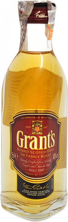 Whiskey "Grant's" 0,05l   